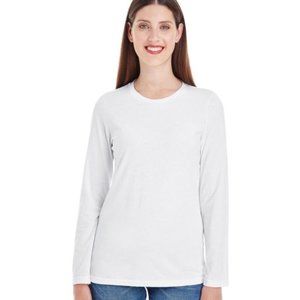 AMERICAN APPAREL LONG SLEEVE WHITE TEE